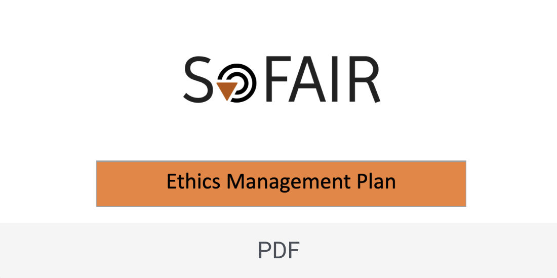 Deliverables – SoFAIR